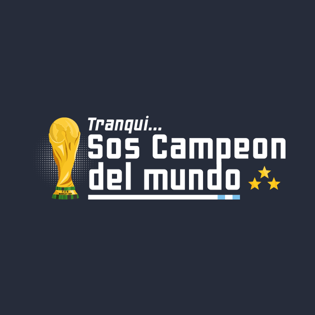 Campeon del mundo by Argento Merch