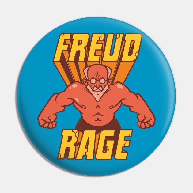 Freud Rage Pin by Mouse