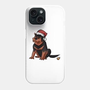 Cute Rottweiler Drawing Phone Case