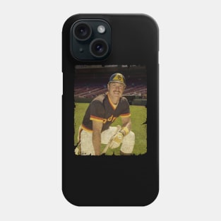 Gene Tenace in San Diego Padres Phone Case