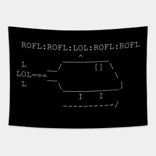 Roflcopter Tapestry