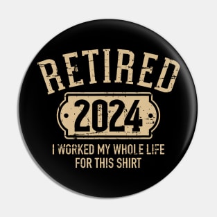 Retired 2024 Pin