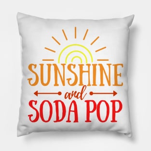 Sunshine & Soda Pop - Summer Pillow