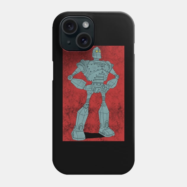 Iron Giant Phone Case by IcarusPoe