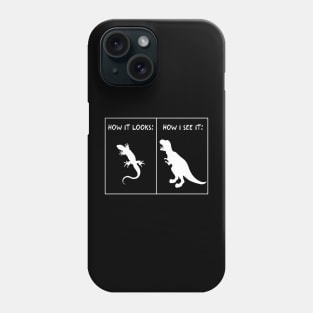 Anole Lizard Cute Dinosaurs Funny Reptile Pet Lover Phone Case