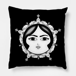 Iranian woman - Persian (iran) design Pillow