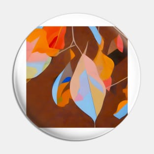 Pastel Autumn Leaves Pin