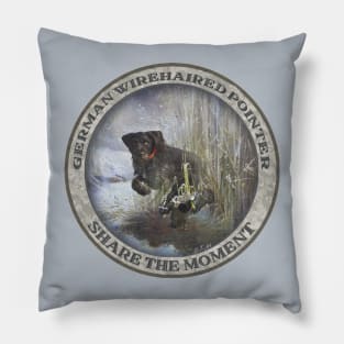 German Wirehaired Pointer Pillow