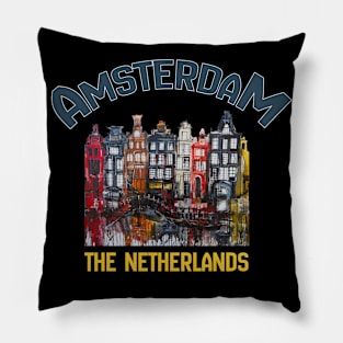 AMSTERDAM NETHERLANDS Pillow