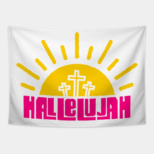 Hallelujah Tapestry by Ombre Dreams