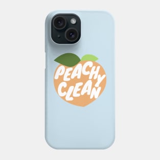 peachy clean peach Phone Case