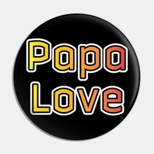 Heartfelt Father's Day Design Pin