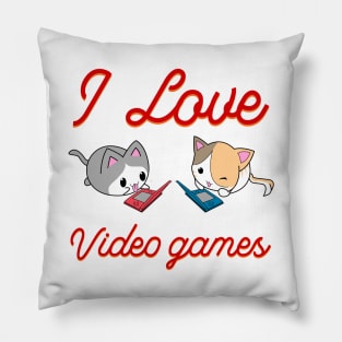 Love video games Pillow