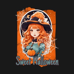 Sweet Girl Halloween Sweet Halloween T-Shirt