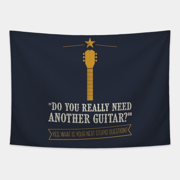 Guitar player music quote Tapestry by OutfittersAve