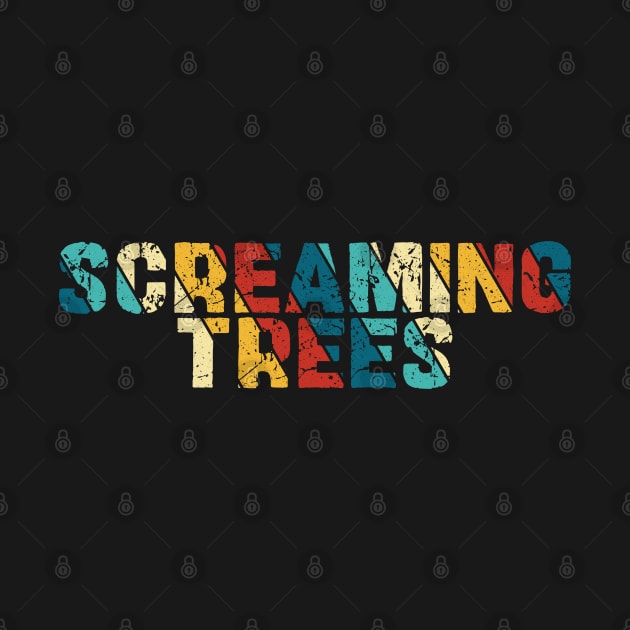 Retro Color - Screaming Trees by Arestration