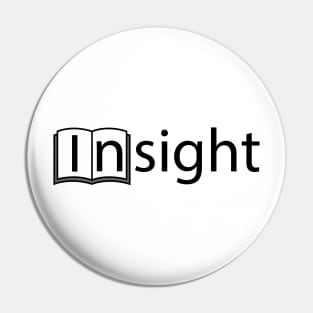 Insight being insightful typography design Pin