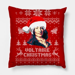 Voltaire Christmas Pillow