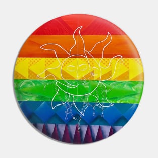 Endearment; Pride Parade 2022 Collaboration by Kaplan Bunce and Nikki Limpert Pin