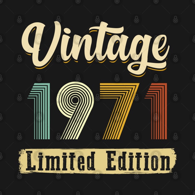 Vintage 1971 Edition by Cooldruck