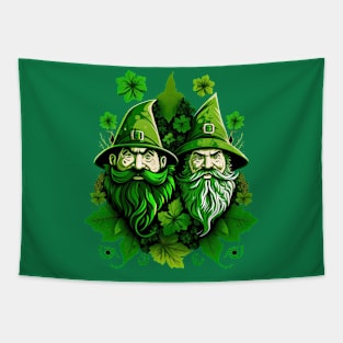 Gnomes St. Patrick's Day Tapestry