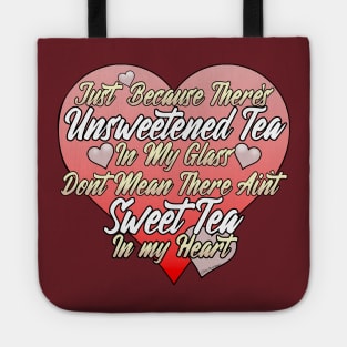 Unsweetened and Sweet Tea Tote