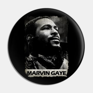 Marvin Gaye - Vintage In Frame Pin