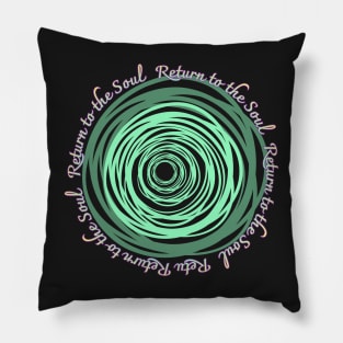 Return to the Soul,fluorescent color,arrow Pillow