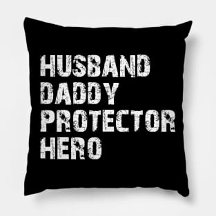 Husband Daddy Protector Hero Pillow