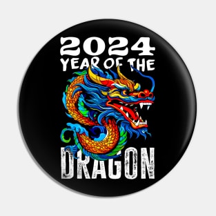 Chinese Lunar New Year Of The Dragon 2024 - Happy New Year 2024 Pin