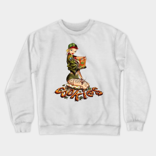 girl scout cookie sweatshirt