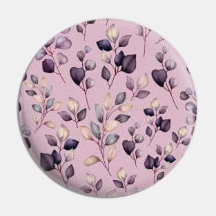 Purple Flower - Floral Pattern Pin