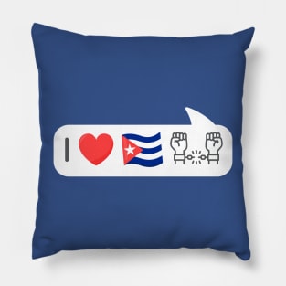 I love CUBA LIBRE Pillow