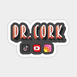 Dr. Cork Magnet