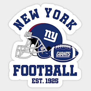 Rico New York Giants Home State Vinyl Sticker HSS1401