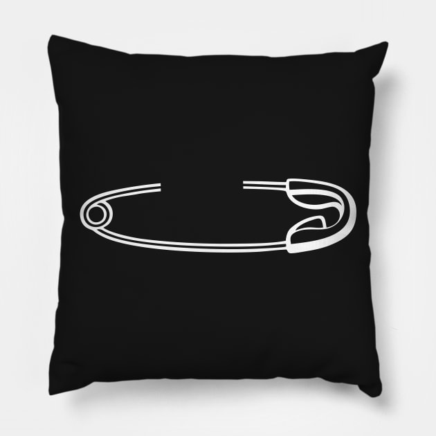 Safety Pin Pillow by upcs