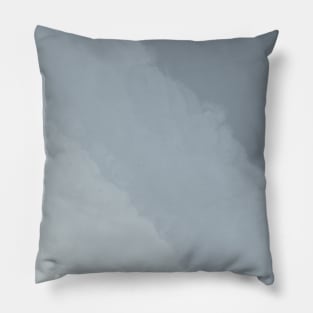 Minimal Blue Tie Dye Pillow