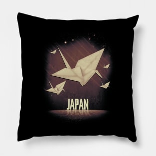 1000 Cranes in Japan Pillow