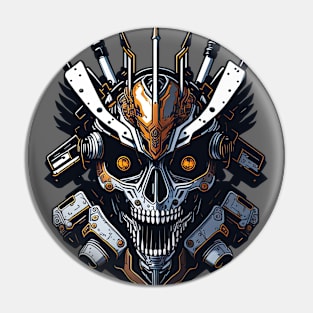 Mecha Skull S02 D43 Pin