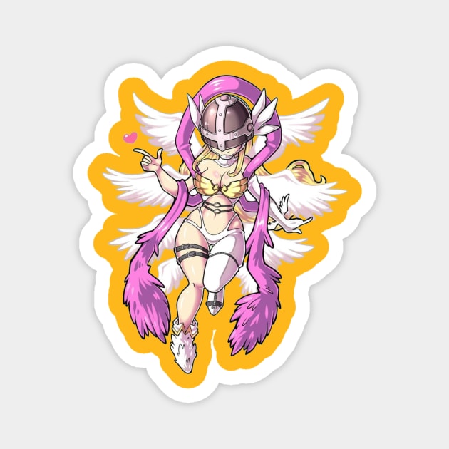 angewomon Magnet by fancy ghost