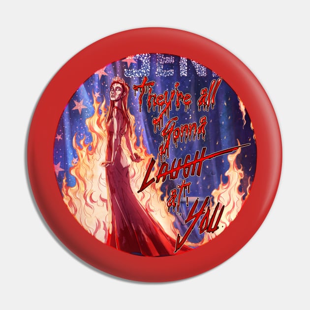 Carrie White Pin by Mordred's Crown