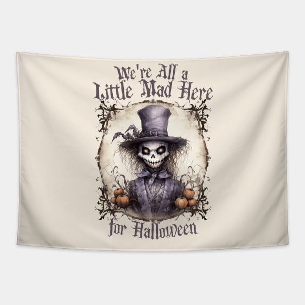 Mad hatter tapestry top