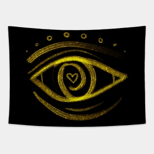 Eye see heart Tapestry