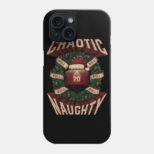 RPG - Christmas Alignment - Chaotic Naughty Phone Case