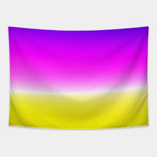 yellow white pink purple abstract texture Tapestry