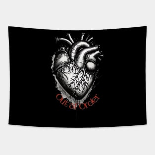 Heart Out of Order Tapestry