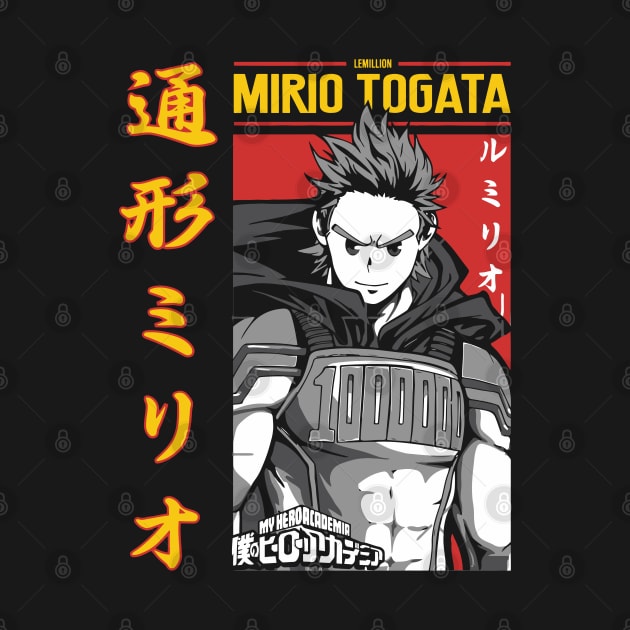 Mirio Anime Fanart by Planet of Tees