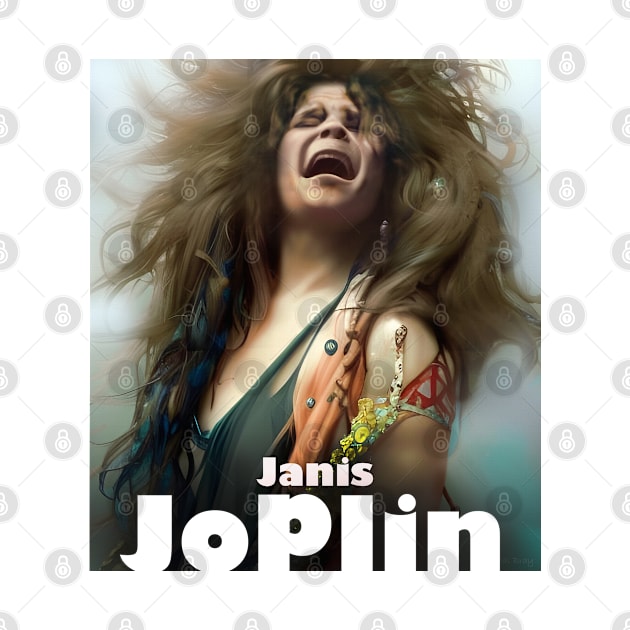 Janis Joplin by IconsPopArt