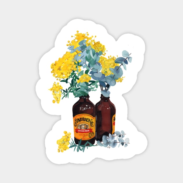 Bundaberg Bouquet Magnet by PollaPosavec