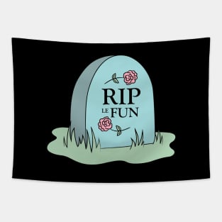 RIP le fun -- POCKET PRINT Tapestry